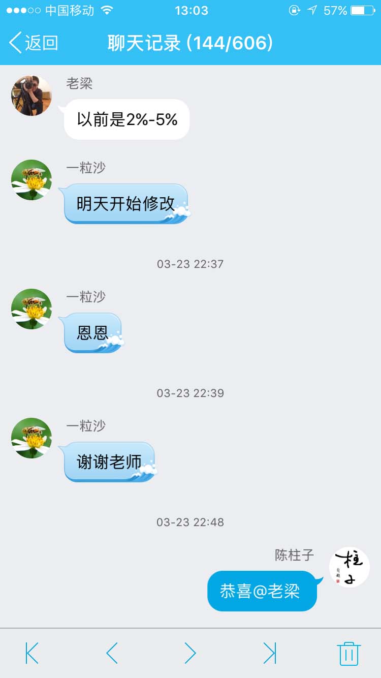 恭喜！从2%-5%到7.97%_柱子竖屏思维学员QQ群交流节选98