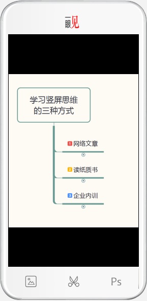思维导图：学习竖屏思维的三种方式-配图-2